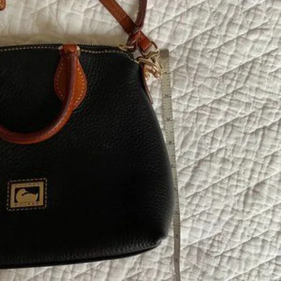 Dooney & Bourke | Pebbled Leather Satchel - Picture 6 of 8